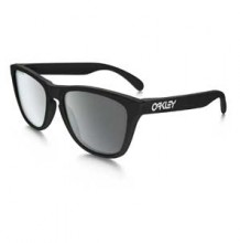 Oakley-Frogskins-Matte-Black-Iridium-polarizadas