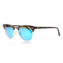 RAY-BAN-3016-Clubmaster-Habana-lente-azul-degradado